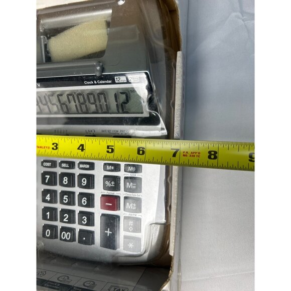 Canon P23-Dh V Mini Desktop Printing Calculator With 2 Color Print & Ac/Dc Power - Picture 6 of 8